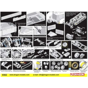 Dragon 6562 - Sd.Kfz.7 8t Half Track Late Production