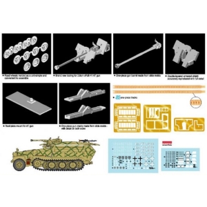 Dragon 7315 - Sd.Kfz.251/7 Ausf.C w/2.8cm Spzb 41 AT Gun