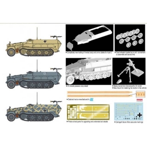 Dragon 7308 - Sd.Kfz.251/2 Ausf.C Rivetted Version mit Granatwerfer
