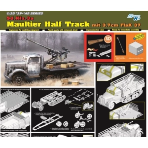 Dragon 6788 - Sd.Kfz.3a Maultier Half Track mit 3.7cm FlaK 37