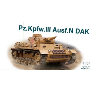 Dragon 7634 - Pz.III AUSF.N DAK w/NEO TRACK