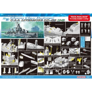Dragon 1027 - U.S.S. Livermore DD-429 1942