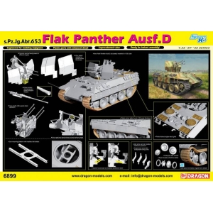 Dragon 6899 - FLAK PANTHER Ausf.D s.Pz.Jg.Abt.653
