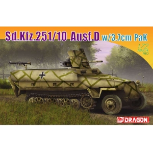 Dragon 7280 - Sd.Kfz.251/10 Aust.D w/3.7cm PaK