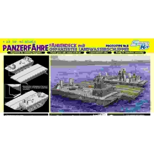 Dragon 6669 - Panzerfahre Fahrendeck mit Genpanzerter Landwasserschlepper (Prototype Nr.II)