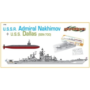 Dragon 7112 - Admiral Nakhimov and USS Dallas (SSN-700)
