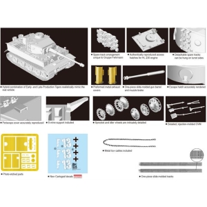 Dragon 7368 - Sd.Kfz.181 Pz.Kfpw.VI Ausf.E Gruppe Fehrmann Tiger I