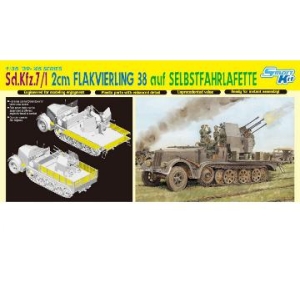 Dragon 6525 -  Sd.Kfz.7/1 2cm Flakvierling 38 auf Selbstfahrlafette w/MagicTrack