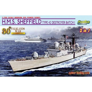 Dragon 7133 - H.M.S. Sheffield Type 42 Destroyer Batch 1 (Falklands War 30th Anniversary)