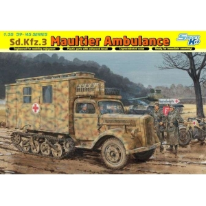 Dragon 6766 - Sd.Kfz.3 Maultier Ambulance + bonus