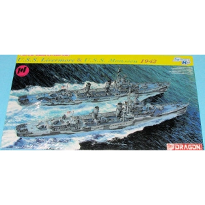 Dragon 7088 - U.S.S. LIVERMORE & U.S.S. MONSSEN 1942 (SMART KIT) - (1+1)