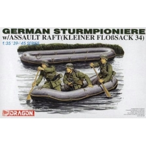 Dragon 6076 - German Sturmpioniere w/Assault Raft (kleiner Flossack 34)