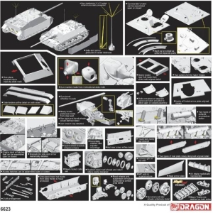Cyber-Hobby 6623 - Jagdpanzer IV L/70(V) Command Ver. Nov 1944 Production