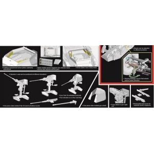 Dragon 6969 - Sd.Kfz.234 w/2cm Schwebelafette Fgst. Sd.Kfz.234/3 + bonus
