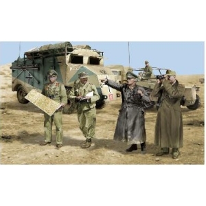 Dragon 6723 - Rommel and His Staff (N. Africa 1942)