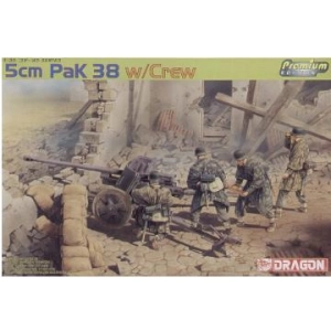 Dragon 6444 -  5cm Pak 38 with crew
