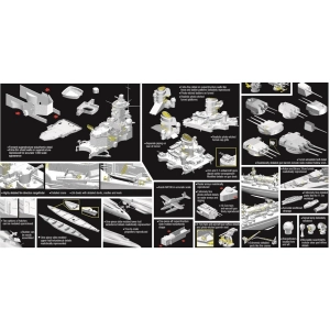 Dragon 1062 - Scharnhorst 1940 German Battleship