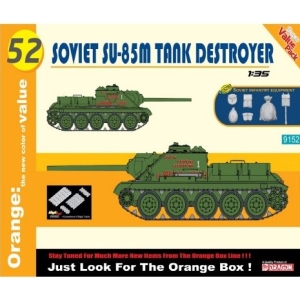 Dragon 9152 - Soviet SU-85M Tank Destroyer (Orange)