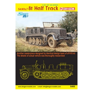 Dragon 6466 - Sd.Kfz.7 8t Half Track w/MagicTrack
