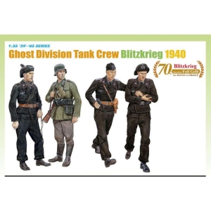 Dragon 6654 - Ghost Division Tank Crew Blitzkrieg 1940