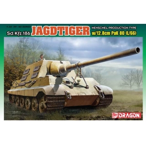 Dragon 6827 - Sd.Kfz.186 Jagdtiger w/12.8cm PaK.80 (L/66) Henschel production type