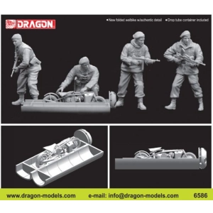 Dragon 6586 - 2nd SAS Regiment w/Welbike and Drop Tube Container (France 1944) + bonus