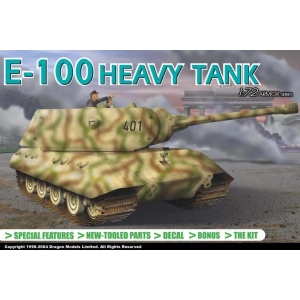 Dragon 7256 - GERMAN HEAVY TANK E-100