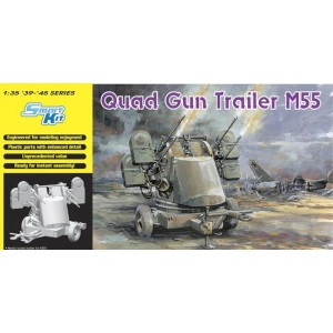 Dragon 6421 - Quad Gun Trailer M55