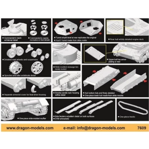Dragon 7609 - Pz.Kpfw. IV Ausf. F1(F)