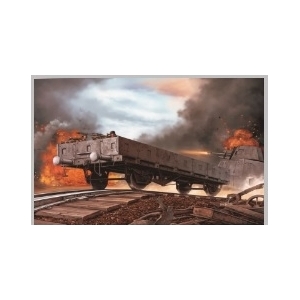 Dragon 6085 - GERMAN RAILWAY FLATBED Typ Ommr (2 AXLE) w/MG CREW