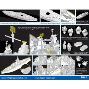Dragon 7041 - U.S.S. Pennsylvania BB-38