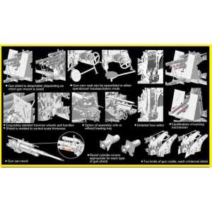 Dragon 6923 - 88mm FLAK 36/37 (2 in 1)