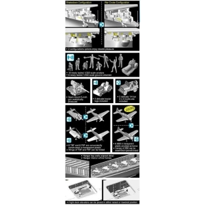 Dragon 1024 - U.S.S. Independence CVL-22 ~ Smart Kit