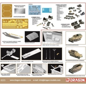 Dragon 6223 - Sd.Kfz.251/7 Ausf.D Pionierpanzerwagen + bonus - figure set German Sturmpionier