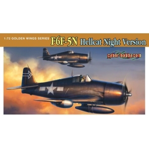 Dragon 5080 - F6F-5N Hellcat, Night Version