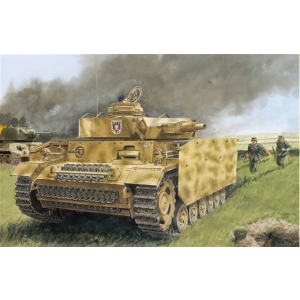 Dragon 6474 - Pz.Kpfw.III Ausf.N (Sd.Kfz.141/2) w/Schurzen + bonus (photo-ethed parts
