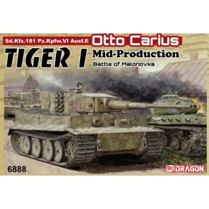 Dragon 6888 - Tiger I Mid-Production w/Zimmerit Otto Carius