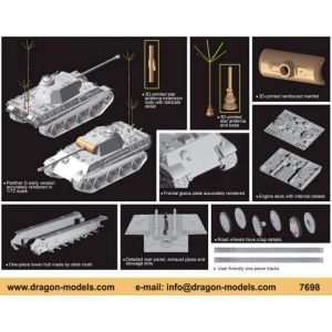 Dragon 9698 - Befehls Panther Ausf.G