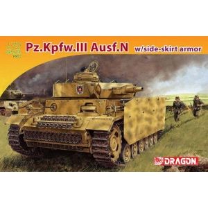 Dragon 7407 - Pz.Kpfw.III Ausf.N w/side-skirt armor