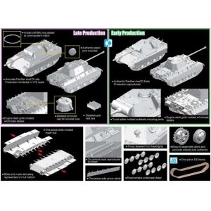 Dragon 7547 - Sd.Kfz. 171 Panther Ausf. D (2in1)