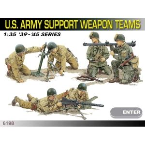 Dragon 6198 -  U.S. Army Support Weapons Teams