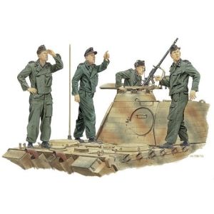 Dragon 6191 - "Achtung-Jabo!" Panzer Crew (France 1944)