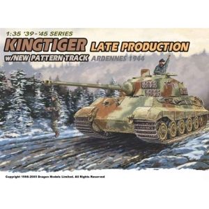 Dragon 6232 - Kingtiger Late Production w/New Pattern Track Ardennes 1944