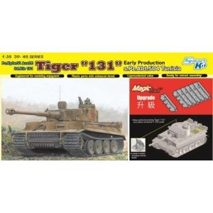 Dragon 6820 - Tiger I "131" Early Production s.Pz.Abt.504 Tunisia (Upgraded to Magic Track)