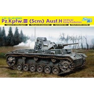 Dragon 6641 - Pz.Kpfw.III (5cm) Ausf.H Sd.Kfz.141 Early Production