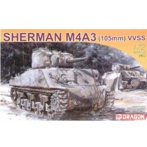 Dragon 7274 - Sherman M4A3 105mm VVSS