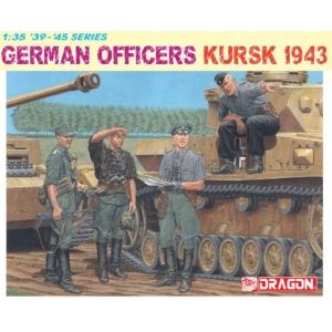 Dragon 6456 - German Officers (Kursk 1943)