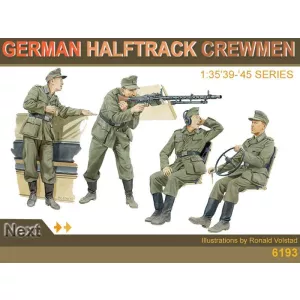 Dragon 6193 -  German Halftrack Crew
