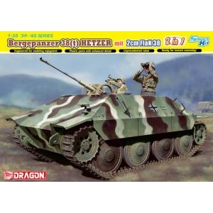 Dragon 6399 - Bergepanzer 38(t) HETZER mit 2cm FlaK 38 - Smart Kit (2 in 1)