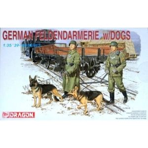 Dragon 6098 - German Feldgendarmerie w/dogs